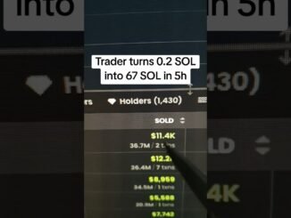 #shorts #solana #memecoin #solanamemecoins #sniperbot #dexscreener #spx69000