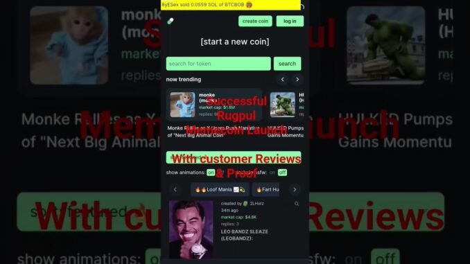 #solanamemecoin #rugpull #memecointrading #pumpfun #dexscreener #radium #phantomwallet