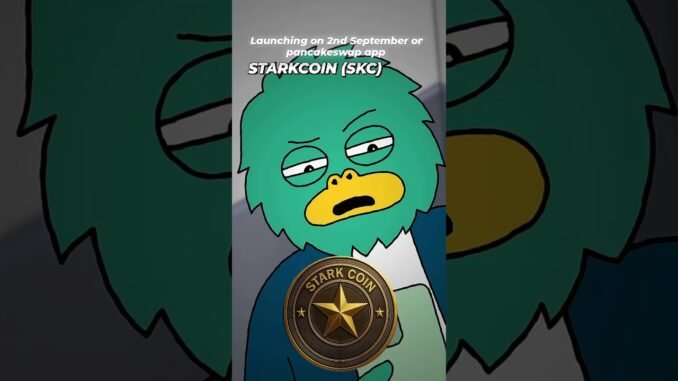 #starkcoin new crypto coin launching on 2nd September #pancakeswap app #newcryptocoin #viralshort