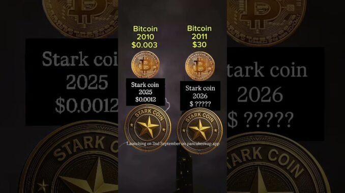 #starkcoin new crypto launching on 2nd September #pancakeswap app #investor #viralshort #viral