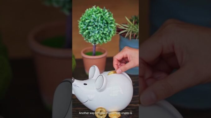 the beginner's guide to making money with crypto||#shorts #cryptocurrency #finance #money