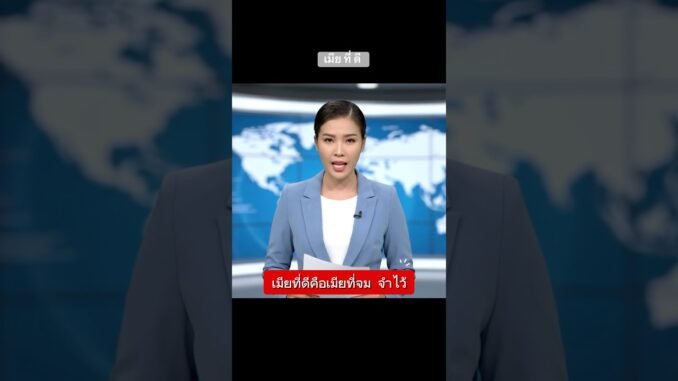เมียที่ดี #ai #news #shortvideo #one #videoai #funny #shortsvideo #drama
