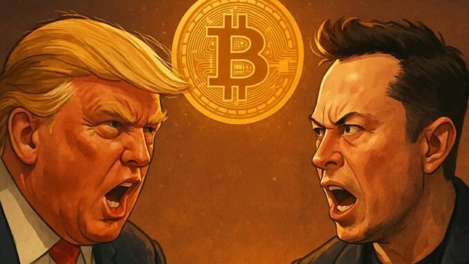 머스크의 친비트코인 미국당 창당 소식에 트럼프 일침... BTC 불 토큰에 머스크의 친비트코인 미국당 창당 소식에 트럼프 일침... BTC 불 토큰에 호재