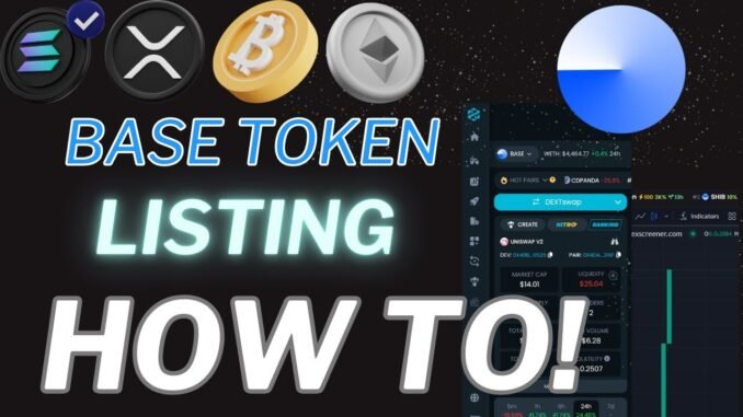 $100k Profits! How to get listed on Dextools and Dexscreener !