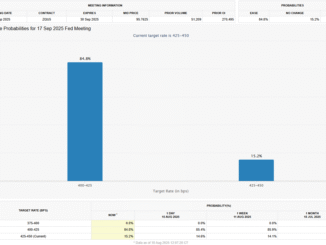Interest Rate Probabilities for September 17