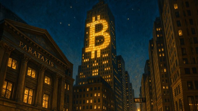 $640M SPAC fuels Parataxis Bitcoin buy-up as public BTC treasuries surpass 230