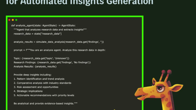 A Coding Implementation to Advanced LangGraph Multi-Agent Research Pipeline for Automated Insights Generation