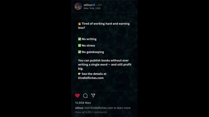 AI Kindle Publishing Beginners Path to 10K Monthly Amazon Income #shorts