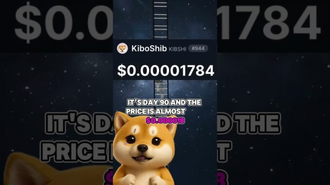 AI Meme Coin KIBSHI Day 90