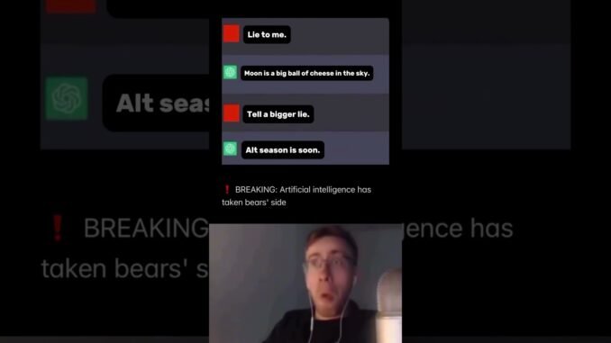 AI Officially Sides With the Bears 🤖🐻 #ai #altseason #crypto #trading #bearmarket