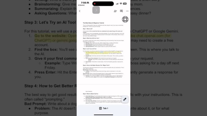 AI beginner tutorial ￼
