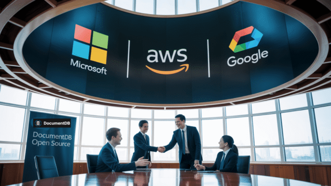 AWS, Microsoft and Google unite behind Linux Foundation DocumentDB database to cut enterprise costs and limit vendor lock-in