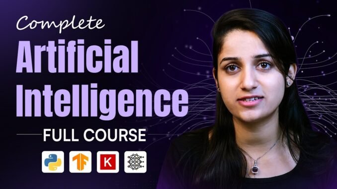 Artificial Intelligence Full Course (2025) | AI Course For Beginners | Intellipaat