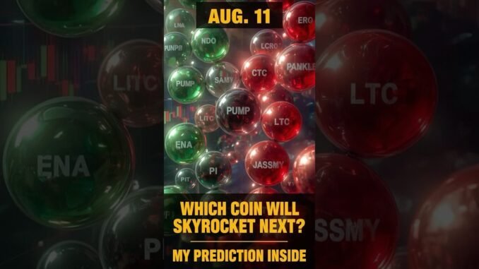 [Aug 11] Which Coin Will Skyrocket Next? My Prediction Inside #crypto  #cryptocurrency