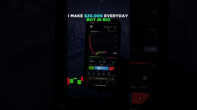 🚀 Best Pocket Option AI Bot Strategy 2025 | Make Money Trading Binary Options #trading #bot #ai