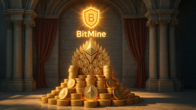 BitMine becomes the first company to surpass 1M ETH holdings worth over $5B