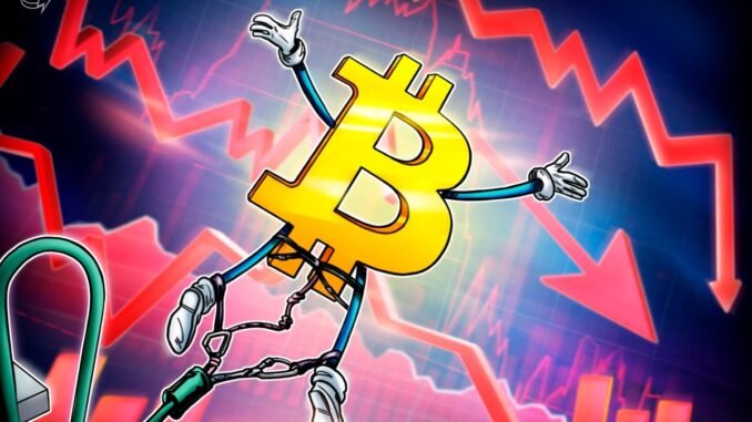 Bitcoin Risks Losing $108,000 In A Month-End Sell-Off