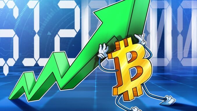 Bitcoin Shoots Back Above $122K After Positive Week