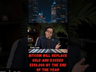 Bitcoin will replace gold and exceed $250,000 by the end of the year #crypto #cryptonews  #bitcoin