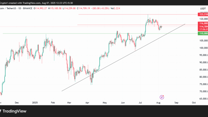 Bitcoin’s Post-ATH Amnesia: Price Trapped in “Low-Liquidity Air Gap” Bitcoin (BTC) Price Performance
