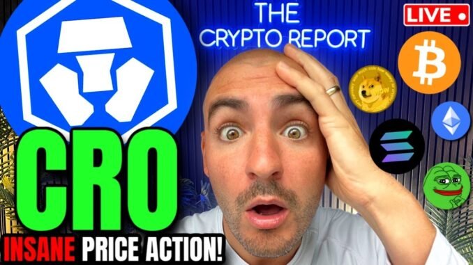 CRO PRICE BREAKING LIVE! (HUGE CRYPTO.COM NEWS ALERTS!) CRONOS CHAIN CLIMBS!