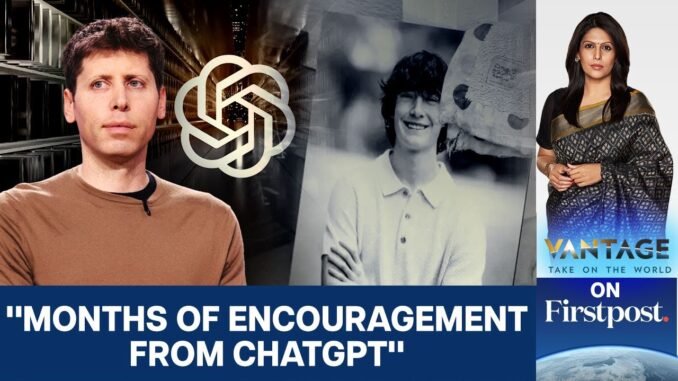 ChatGPT Under Fire, Parents Of Teen Who Took His Own Life Sue OpenAI | Vantage with Palki Sharma