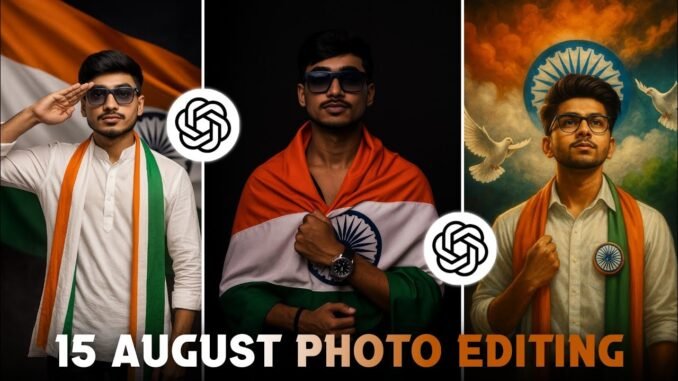 Chatgpt Se 15 August Wali Photo Kaise Banaye | Independence day Photo Editing Kaise Kare #chatgpt