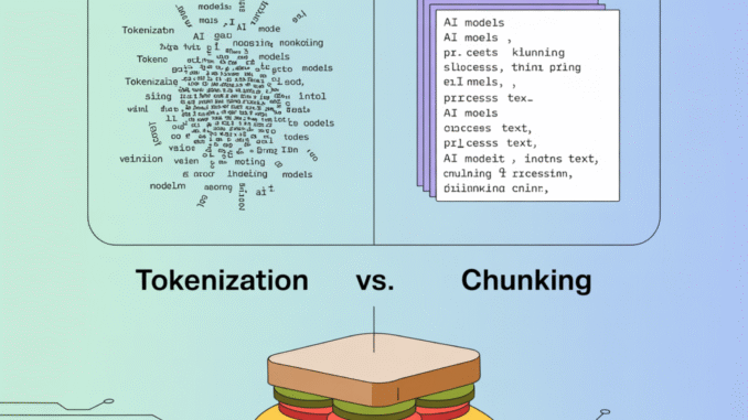 Chunking vs. Tokenization: Key Differences in AI Text Processing