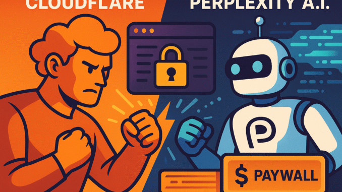Cloudflare vs Perplexity: The Battle Over AI Web Scraping Heats Up