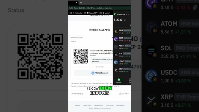Confirmer Transaction GMT : Simple Guide en Français pour Débutants #shorts