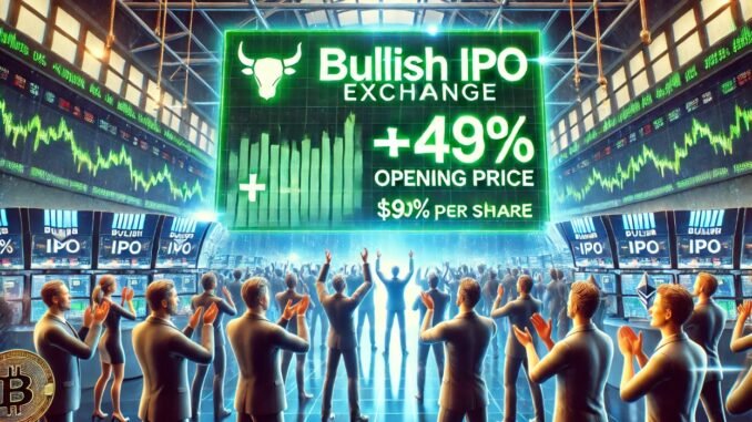 Crypto Exchange Bullish IPO: Shares Soar 143% On Debut, Opening Bullish