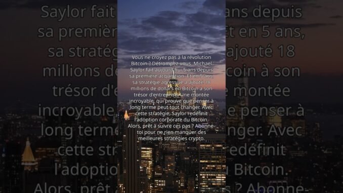 Crypto & Finance news du 29-08-2025
