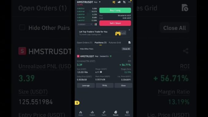 Crypto Future Trading For Beginners Binance future  #trading #crypto