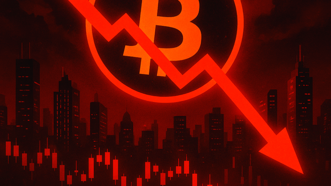 Crypto Market Plunges Nearly 6% as Trump’s Tariffs and Fed bitcoin btc btcusd crypto
