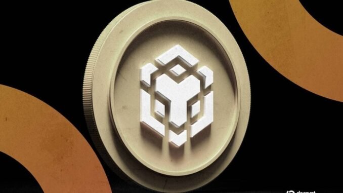 Crypto Treasury Firm Begins Deploying $500M War Chest to Buy BNB