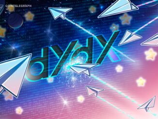 DYdX Shares Roadmap with Telegram Trading as Earnings Fall