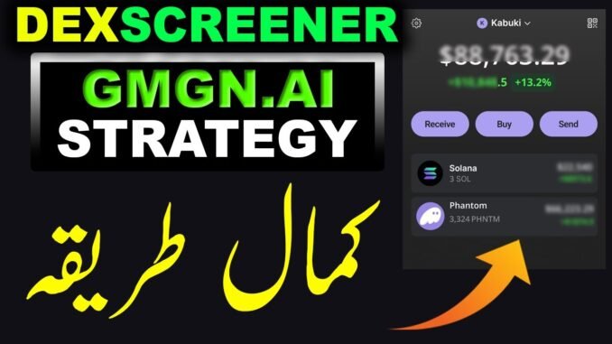 Dexscreener + GMGN.Ai Strategy - How to Trade on Dexscreener - How to Trade on gmgn.ai