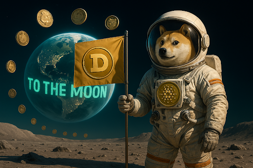 Dogecoin surges 19% from support as meme coin market cap jumps 6% to $77B.