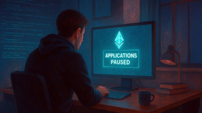 Ethereum Foundation pauses grants to align with strategic goals