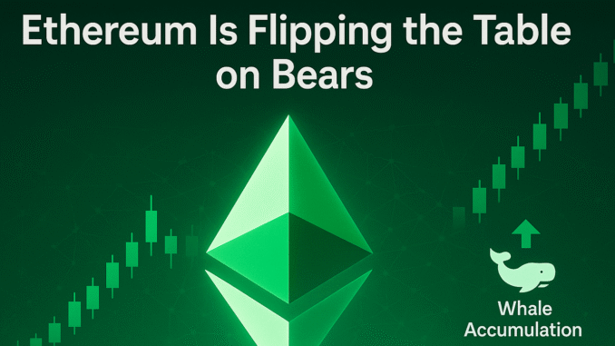 Imminent Loss for Ethereum Bears? $ETH Recovers as $SUBBD Token Follows