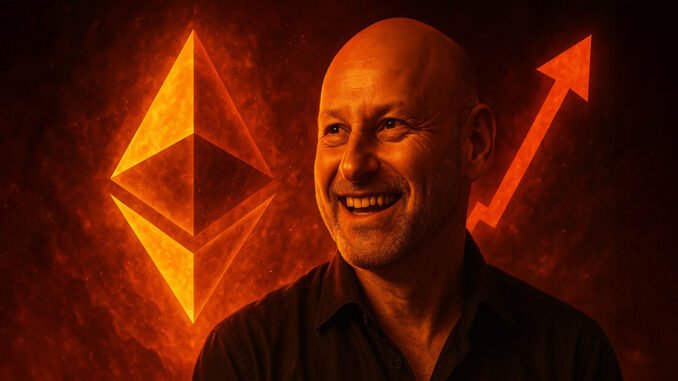 Ethereum cofounder Joseph Lubin, ‘ETH will likely 100x from here’