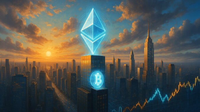 Ethereum hits multi-year high above $4,500 amid ramping corporate, institutional interest