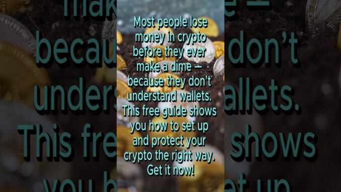 Free eGuide "Crypto Wallets Made Easy - A Beginner's Guide  https://my.linkpod.site/crypto