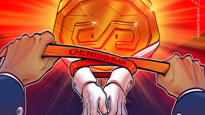 GENIUS Act Stablecoin Ban May Fuel Tokenization Market Growth