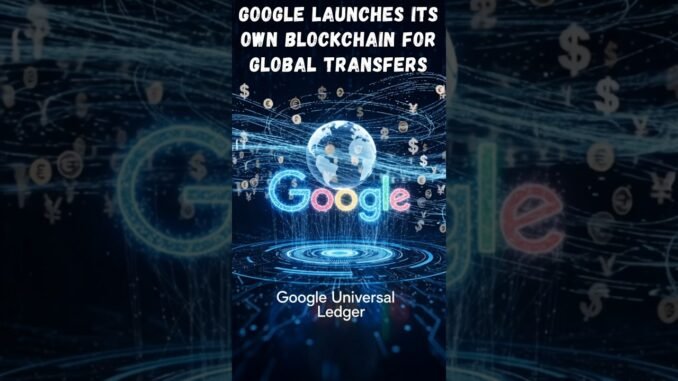 Google’s Own Blockchain? | Universal Ledger Explained 🚀#cryptonews #crypto #blockchain #ai #google