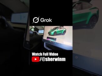 Grok in My Tesla! Asking the AI About My OWN YouTube Channel!