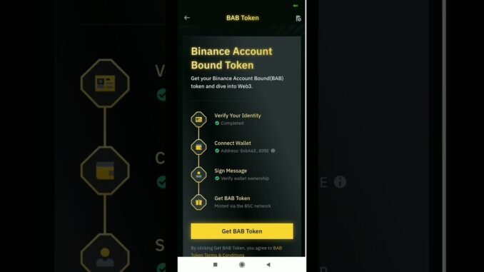 HOW TO MINT BAB TOKEN IN BINANCE #binance #bitcoinbinance #cryptocurrencyexchange #BABTOKEN