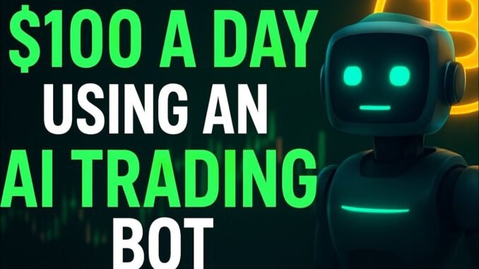 How I Made $100 a Day Using an AI Trading Bot | CryptoBotX
