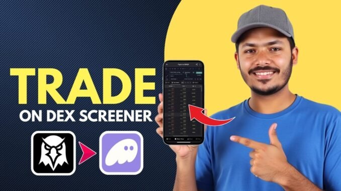 How To Trade with Phantom Wallet using Dex Screener