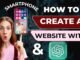 How to Create a Website Using Your Smartphone and AI (Beginner Friendly)